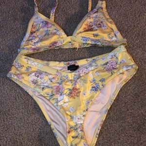 Vintage High Waisted Bathing Suit